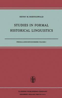 Studies in Formal Historical Linguistics