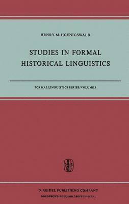 Studies in Formal Historical Linguistics 1