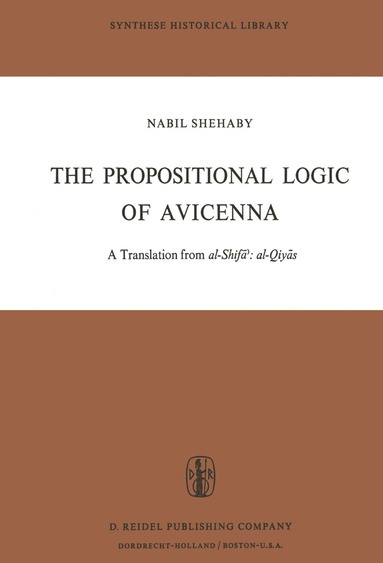 Avicenna - Propositional Logic of Avicenna, Häftad