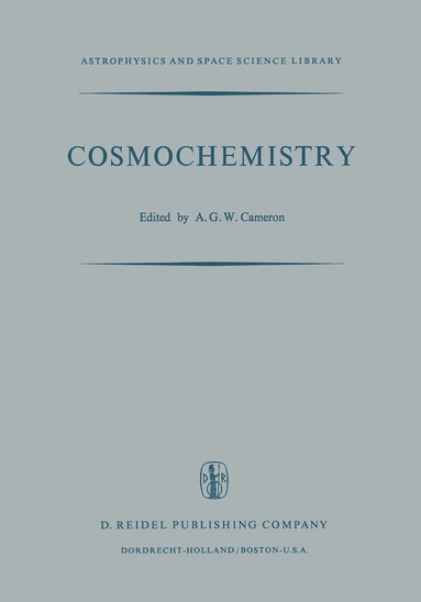 bokomslag Cosmochemistry