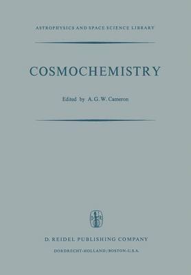 Cosmochemistry 1