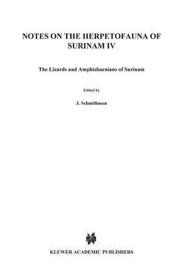 Notes on the herpetofauna of Surinam IV 1