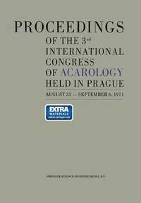 bokomslag Proceedings of the 3rd International Congress of Acarology