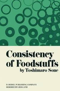 bokomslag Consistency of Foodstuffs