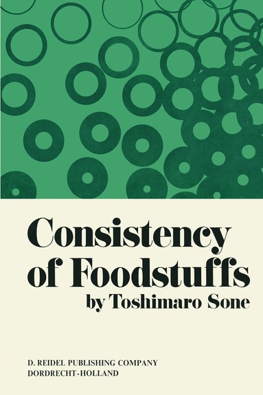 bokomslag Consistency of Foodstuffs