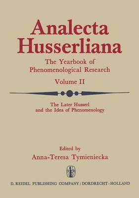 bokomslag The Later Husserl and the Idea of Phenomenology