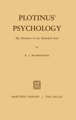 bokomslag Plotinus' Psychology