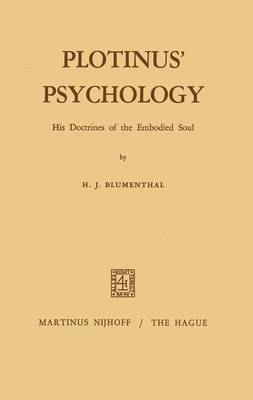 bokomslag Plotinus Psychology