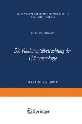 Die Fundamentalbetrachtung der Phnomenologie 1