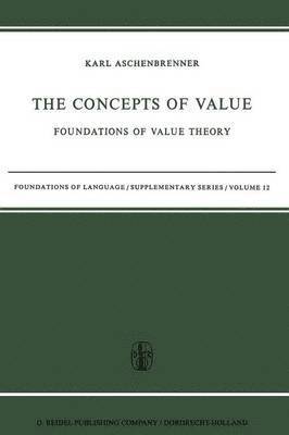 L. Aschenbrenner - Concepts of Value, Häftad