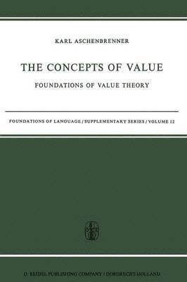 The Concepts of Value 1