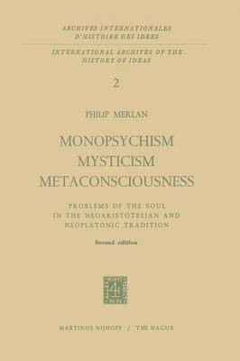 bokomslag Monopsychism Mysticism Metaconsciousness