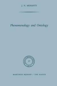 bokomslag Phenomenology and Ontology