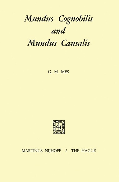 bokomslag Mundus Cognobilis and Mundus Causalis