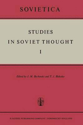 J.M. Bochenski, J.E. Blakeley, J. M. Bochenski, J. E. Blakeley - Studies in Soviet Thought, Häftad