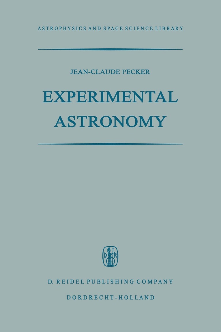 Experimental Astronomy 1