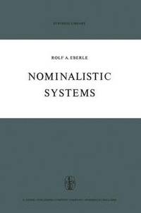 bokomslag Nominalistic Systems