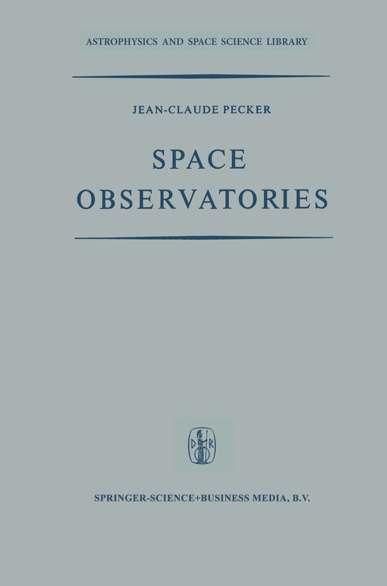 Jean-Claude Pecker - Space Observatories, Häftad