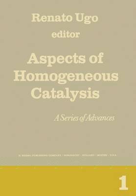 bokomslag Aspects of Homogeneous Catalysis