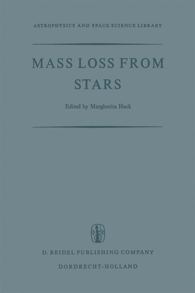 bokomslag Mass Loss from Stars