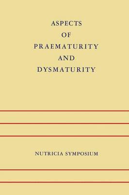 bokomslag Aspects of Praematurity and Dysmaturity