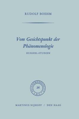 Vom Gesichtspunkt der Phänomenologie