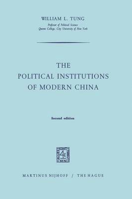 bokomslag Political Institutions of Modern China