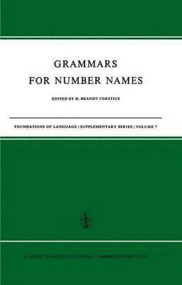 bokomslag Grammars for Number Names