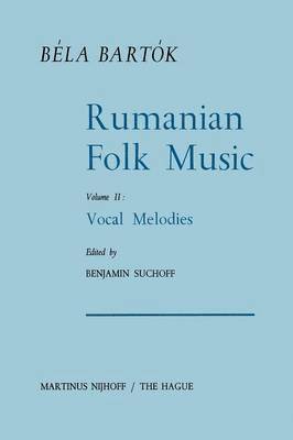 bokomslag Rumanian Folk Music