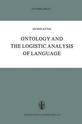 bokomslag Ontology and the Logistic Analysis of Language