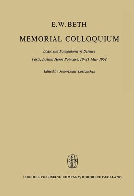 bokomslag E.W. Beth Memorial Colloquium