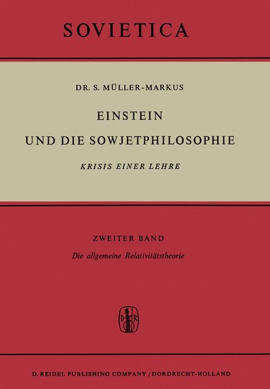 bokomslag Einstein und die Sowjetphilosophie