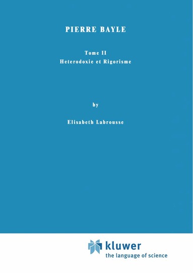 Elisabeth Labrousse - Pierre Bayle, Häftad