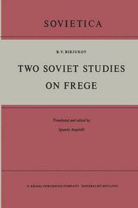 bokomslag Two Soviet Studies on Frege