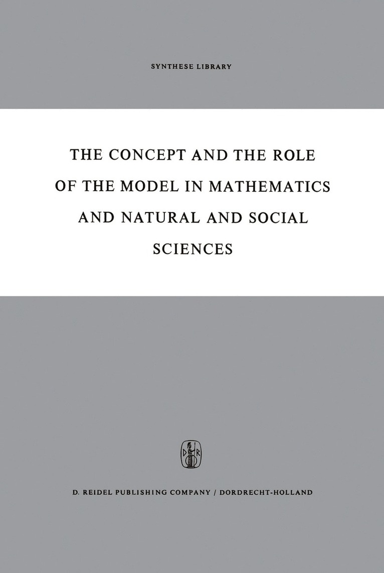 Hans Freudenthal - Concept and the Role of the Model in Mathematics and Natural and Social Sciences, Häftad