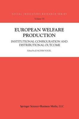 bokomslag European Welfare Production
