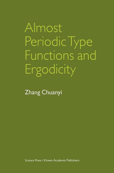 bokomslag Almost Periodic Type Functions and Ergodicity