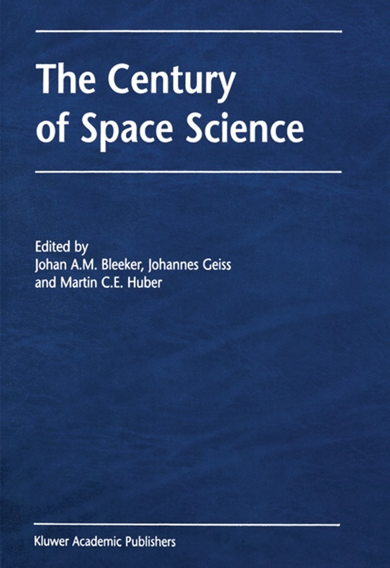 The Century of Space Science 1