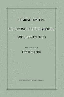 bokomslag Einleitung in die Philosophie