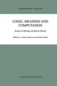 bokomslag Logic, Meaning and Computation