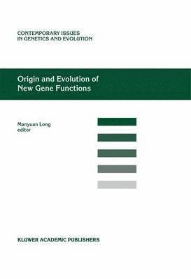 bokomslag Origin and Evolution of New Gene Functions