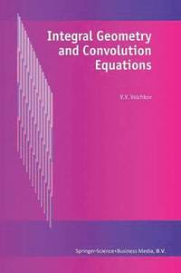 bokomslag Integral Geometry and Convolution Equations