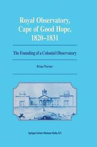 bokomslag Royal Observatory, Cape of Good Hope 18201831