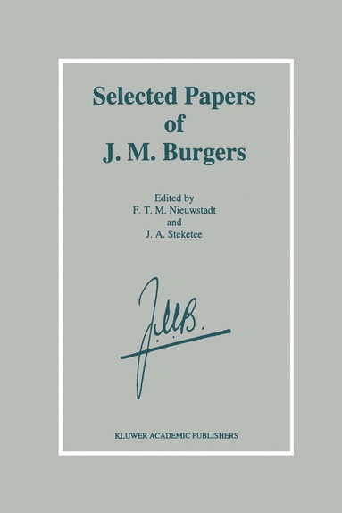 bokomslag Selected Papers of J. M. Burgers