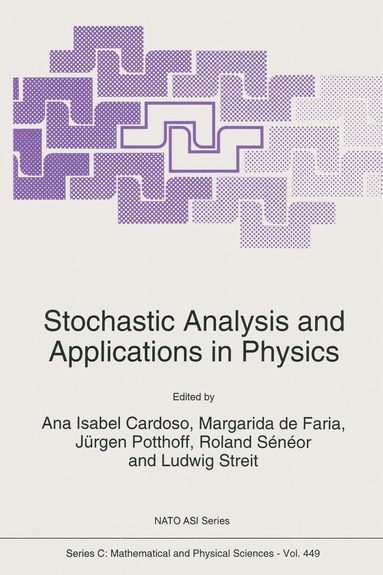 Ana Isabel Cardoso, Margarida de Faria, Jürgen Potthoff, Roland Sénéor, L. Streit - Stochastic Analysis and Applications in Physics, Häftad