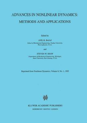 Advances in Nonlinear Dynamics: Methods and Applications 1