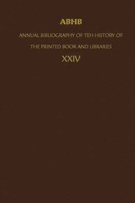 ABHB/ Annual Bibliography of the History of the Printed Book and Libraries 1