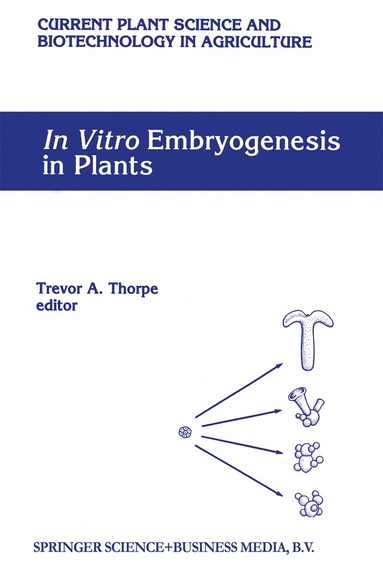 bokomslag In Vitro Embryogenesis in Plants