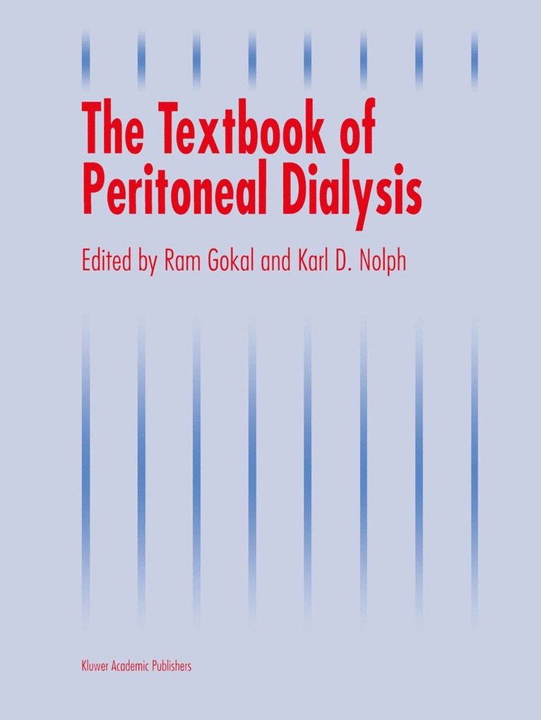 Textbook of Peritoneal Dialysis