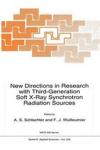 bokomslag New Directions in Research with Third-Generation Soft X-Ray Synchrotron Radiation Sources